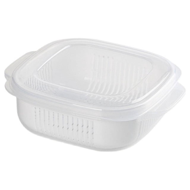 TQEHS Caja para conservar arroz, calentada en horno microondas, para guardar frutas, 450 ml, R8 L3K6