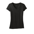 thumbnail image 5 of District Juniors Vintage Wash V Neck Tee-XS (Black), 5 of 6
