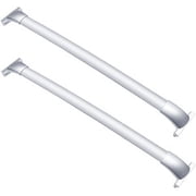 CCIYU 2Pcs Roof Rack Crossbars Fit for 2013-2019 for Nissan Pathfinder Sport Utility 4-Door 3.5L(Only Fit Models with Actual Side Rails) Silver Aluminum Car Top Luggage Carrier Rails