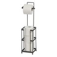 thumbnail image 2 of Mango Steam Porte-Papier Toilette avec Rangement pour Rouleaux - Taupe, Autoportant, Gain de Place, Résistant à la Rouille, pour Petits Espaces, 2 of 10