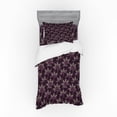 thumbnail image 2 of Ambesonne Flower Bedding Set 4 Pcs, Foliage Leaves and Flowers, Queen, Purple Pink Pale Mauve, 2 of 3
