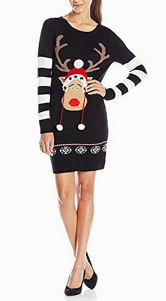 walmart christmas sweater dress
