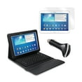 thumbnail image 2 of Bluetooth Keyboard Folio with Screen Protector and Car Charger for Samsung Galaxy Tab 3 10.1" Tablet, 2 of 2