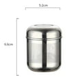 thumbnail image 4 of Stainless Steel Tea Infuser Strainer Fine Mesh for Loose Leaf Tea Reusable Tea Filter Bags Diffusers Easy to Use Tea Ball Holder with Lid Tea Steeper for Herbal Tea Coffee Spices, 4 of 7