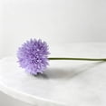 thumbnail image 4 of CHENjy Faux Flowers Dandelion, Round Spherical Artificial Floral for Vase, Realistic Silk Home Decor for Living Room Table Centerpieces, Light Purple, 1 Piece, 4 of 7