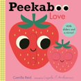 thumbnail image 1 of Pre-Owned Peekaboo: Love: (An Interactive Board Book for Babies & Toddlers with Mirror & Sliders to Push, Pull, or Turn. Cute Artwork Includes a Strawberry, Rai (Board book) 1536220205 9781536220209, 1 of 1