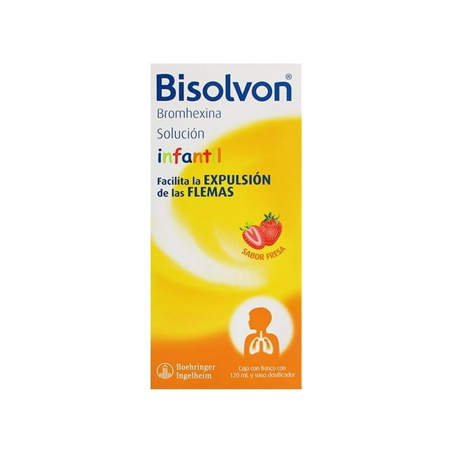 Bisolvon sabor fresa Infantil 120 ml solución
