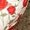 White Background With Red Roses, variant on Floral Wrap Bust Tie-Waist Maxi Dress White Background With Red Roses