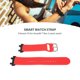 thumbnail image 2 of Correa de reloj de silicona suave Accesorio de banda de repuesto ajustable apto para reloj inteligente Amazfit T Rex 2 Rojo, 2 of 10