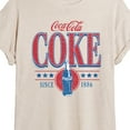 thumbnail image 3 of Coca-Cola - 90s Coke Collegiate - Women's Oversized T-Shirt, 3 of 5