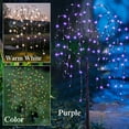 thumbnail image 6 of Fuchsun Led Solar Willow Tree 200 Waterproof Garden Tree for Home Decoration Purple 4.6 ft, 6 of 6