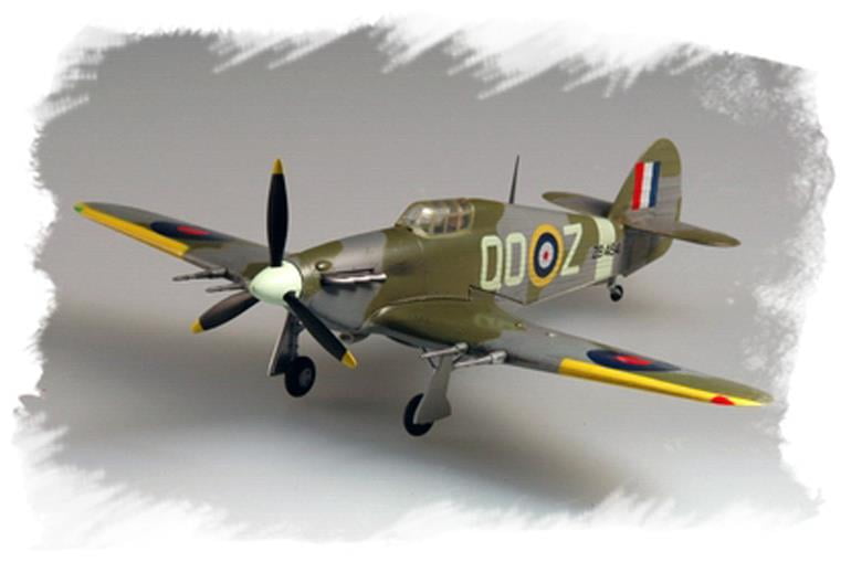 EASY MODEL Plastic Model Kit 37241 1/72 Hurricane MkII 87 Squadron 1942 Assemble 