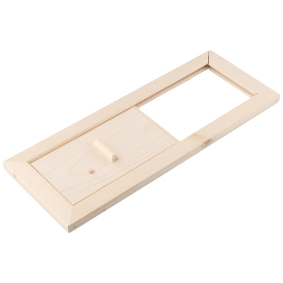 Goodhd Sauna Ventilation Flap Exhaust Air Slide Wood Valves For Window For Steam Room