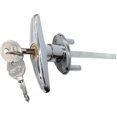 thumbnail image 1 of Garage Door Keyed T-handle Lock Kit With 2keys,universal Shed Door Lock T Handle, 1 of 4