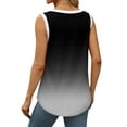 thumbnail image 6 of YDKZYMD Vacation Athletic Tank Tops for Women Tie Dye Gradient Scoop Neck T Shirts Plus Size Sleeveless Camisole Beach 2024 Trendy Tunic Tops M, 6 of 6