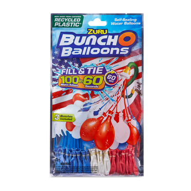 Bunch O Balloons 100 Rapid-Filling Self-Sealing Water Balloons (3 Pack) by ZURU