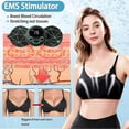 thumbnail image 4 of Ems Muscle Exerciser Electric, Ems Lymph Drainage Massage Pad, Portable Mini Muscle Stimulator Cervical Massager With 8 Modes, 4 of 5