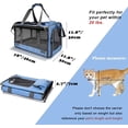 thumbnail image 2 of Transportín para mascotas GAPZER para perros y gatos grandes y medianos, 2 of 9