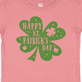 thumbnail image 4 of Inktastic Happy St. Patrick's Day Shamrock in Green Boys or Girls Baby T-Shirt, 4 of 5