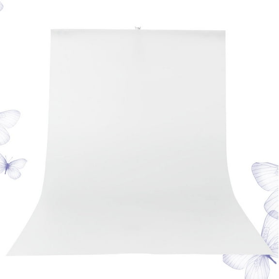 HEMOTON  Photography Background Cloth Shoot Backdrop White for Photoshoot