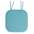 thumbnail image 2 of Memory Foam Honeycomb Non-Slip Back Chair Cushion Pad with Ties 2, 4, 6 or 12 Pack, 2 of 5