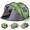 Green, variant on COTINSE Instant Pop Up Camping Tent, 4 Person Waterproof Family Tent with Front Awning, Dual Mesh Doors, Storage Pockets and Carry Bag for Camping, Traveling, Blue