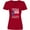 Red, variant on Inktastic Established December 29, 1845 Texas Flag Women's V-Neck T-Shirt