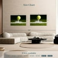 thumbnail image 4 of Elephant Stock Match Point Tennis Wall Art - Horizontal Canvas Wall Art - Living Room Wall Decor - Sports Canvas - Black And Green Decor - 48" x 32", 4 of 8