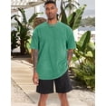 thumbnail image 2 of Camiseta ADOREJOY XL oversize vintage lavada verde claro, 2 of 9