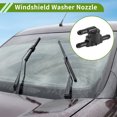 thumbnail image 2 of Unique Bargains Windshield Washer Nozzle w/ Hose Connector for Toyota No.8532128020 1 Set, 2 of 6