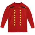 thumbnail image 1 of Costume d'Hôtel d'Halloween Bellhop Rouge T-Shirt à Manches Longues pour Jeunes, 1 of 1