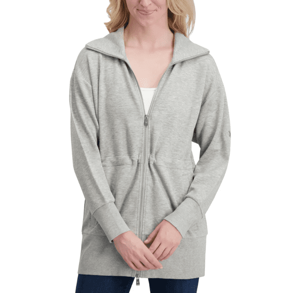 Converse Women's Full-Zip Jacket Gray XXL