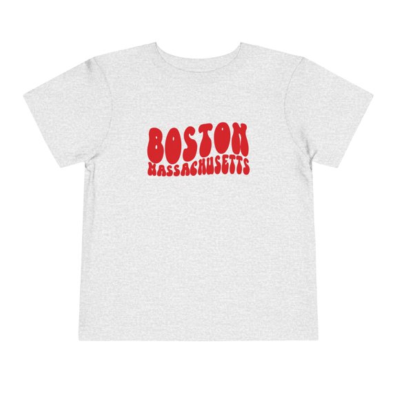 Boston Massachusetts Toddler Shirt Gifts Boy Girl Size 2T-5T