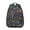 Dark-green-25, variant on Geometric Plaid Backpack Striped and Checkered Fusion Design Stylish Students School Bag
