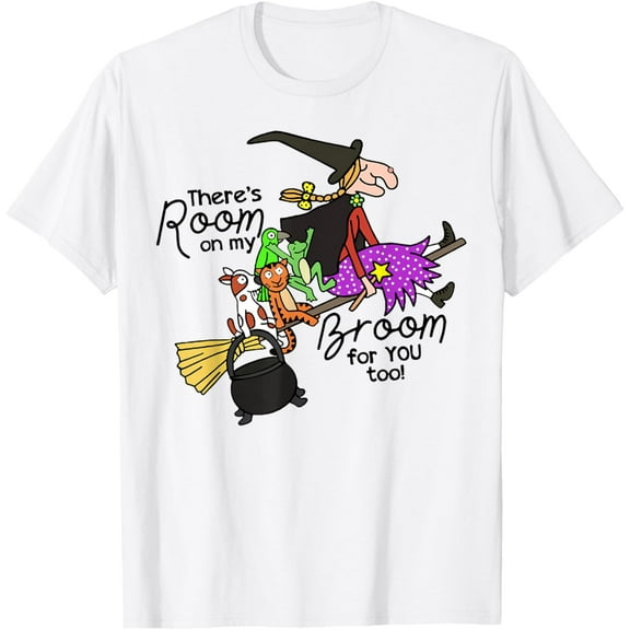 Velto There's Room On My Broom For You Too Teacher T-Shirt All Size S-5XL
