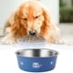 thumbnail image 5 of Acero inoxidable Slip Pet Bowl Universal Bowl y gatos derrame cuenca de alimentación cuenco de agua de grado alimenticio duradero gato y el cuenco de comida para perros, 5 of 6
