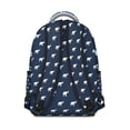 thumbnail image 3 of Elephant Print Laptop Backpack - Waterproof School Bookbag for Students, Stylish Design for College & Work, Comfortable Straps, Cute Elephant Gift, 3 of 6