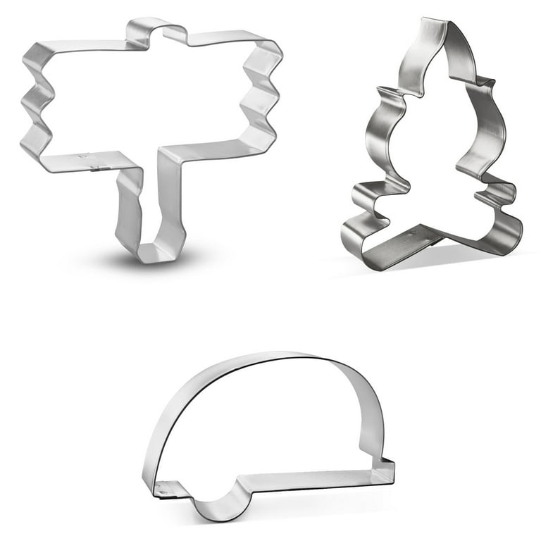 Fishing Camping Cookie Cutter Set