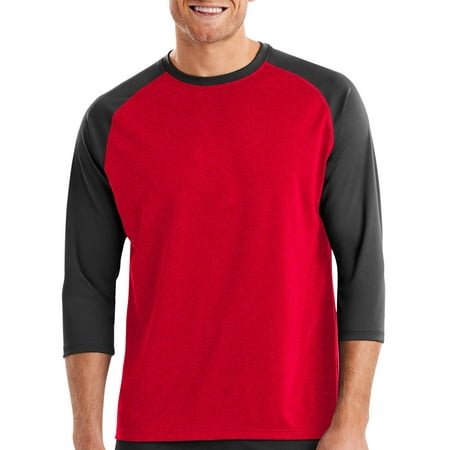 Raglan Performance Tee - Sport Men's 3/4 Sleeve Raglan Baseball Tee