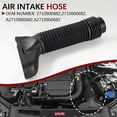 thumbnail image 2 of OEMASSIVE Car Engine Air Intake Tube Cleaner Hose Pipe for Mercedes-Benz C250 2012-2015, 2 of 7