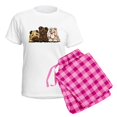 thumbnail image 5 of CafePress - 3 Chinese Shar Pei Pajamas - Women's Short Sleeve Print T-Shirt and Pants Light Cotton Pajama Set, 5 of 7