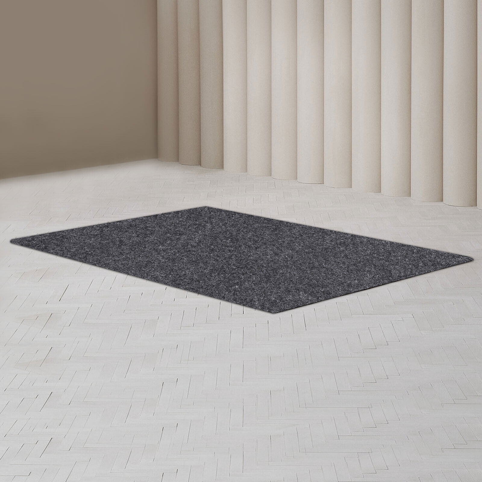 74x72 inch Home Equipment Mat for Protect The Outdoor Hot Tub Pool From Wear Foldabe