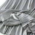thumbnail image 5 of HexaHive Streamer Pleated A - Line Skirt - Slim Elastic High - Waist Loose Swing Skirt, 5 of 8