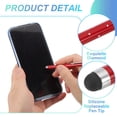 thumbnail image 3 of Uxcell Stylus Pens for Touch Screens, High Precision Universal Bling Stylus Crystal Metal Capacitive Pens Red, 3 of 7