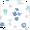 Floral White/Blues Print, variant on California Design Den Queen Bed Sheet Set - 400 Thread Count 100% Cotton Sheets, Soft Sateen, Durable Bedding with Deep Pockets - Sky Blue