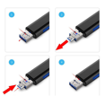 thumbnail image 3 of 10X 5-In-1 Multifunctional OTG Card Reader Micro-SD / SD Card / USB Reader Support TF Android Type-C Phone Universal, 3 of 4