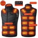 thumbnail image 2 of Chaleco calefactor de cuello alto para hombre, chaleco de algodón, chaleco calefactor eléctrico, fuente de alimentación USB, temperatura constante inteligente, 2 of 4