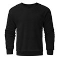 thumbnail image 4 of Birdeem Mode Hommes Confortable Hauts Décontractés Unis Manches Longues Chandail en Molleton Col Rond, 4 of 12