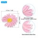 thumbnail image 2 of Parche bordado de flores Uxcell, 20 piezas, parche de reparación para coser en decoración de ropa, rosa 1.46"L x 1.42"W, 2 of 6