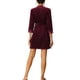 thumbnail image 3 of INSPIRAR CHIC Pijamas de Terciopelo para Mujeres Con Encaje, Bata de Manga Larga, Conjunto de Dos Piezas, Ropa de Casa Roja XS, 3 of 5